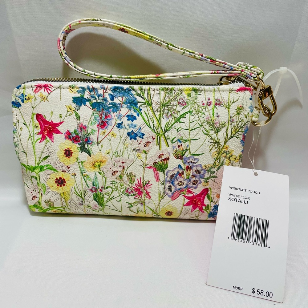 Betsey Johnson Floral Wristlet/Clutch, NWT - Picture 3 of 15